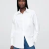 Organic Cotton Poplin Big Shirt