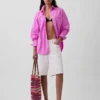 Organic Cotton Poplin Big Shirt