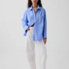 Organic Cotton Poplin Big Shirt