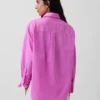 Organic Cotton Poplin Big Shirt
