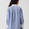 Organic Cotton Poplin Big Shirt