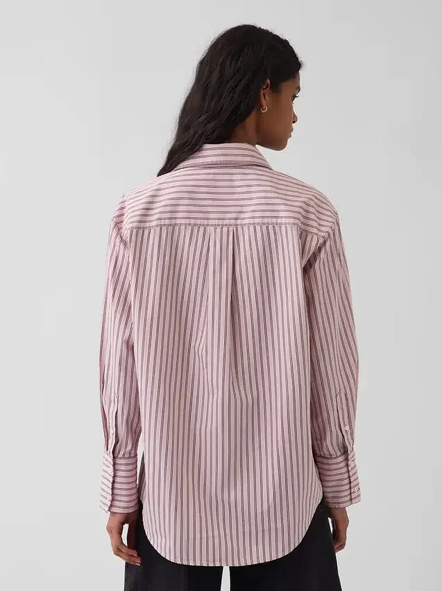 Organic Cotton Poplin Big Shirt