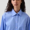 Organic Cotton Poplin Big Shirt