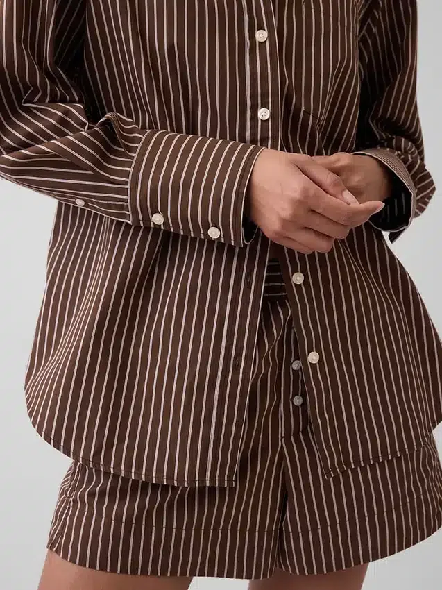 Organic Cotton Poplin Big Shirt