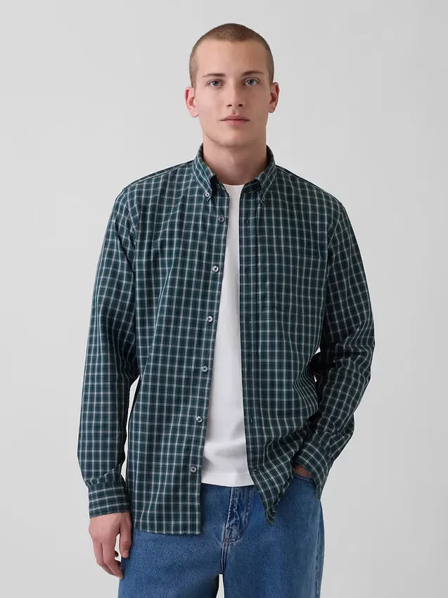 Organic Cotton Poplin Classic Shirt