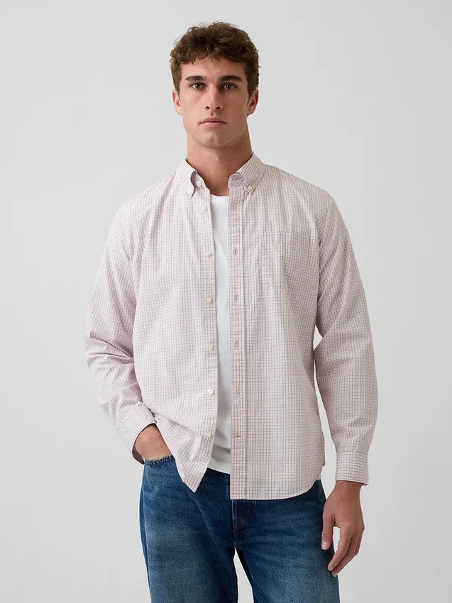 Organic Cotton Poplin Classic Shirt