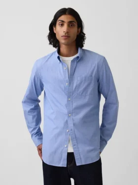 Organic Cotton Poplin Classic Shirt