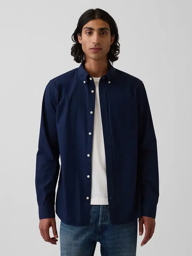 Organic Cotton Poplin Classic Shirt