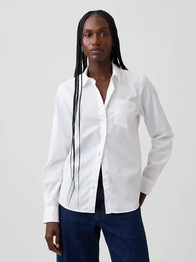 Organic Cotton Poplin Classic Shirt