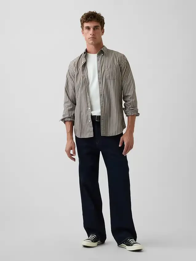 Organic Cotton Poplin Classic Shirt