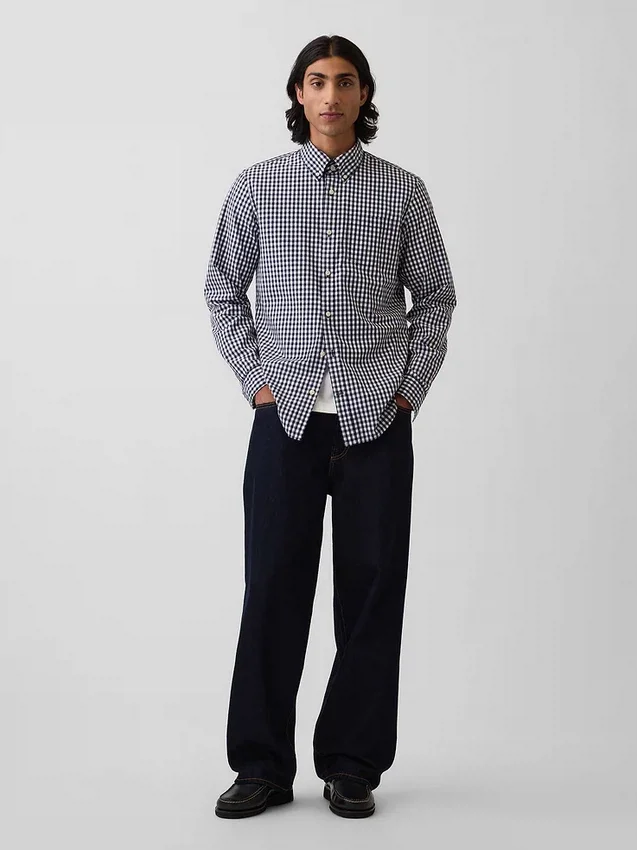 Organic Cotton Poplin Classic Shirt