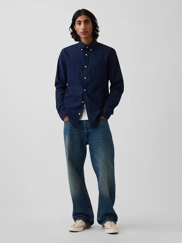 Organic Cotton Poplin Classic Shirt