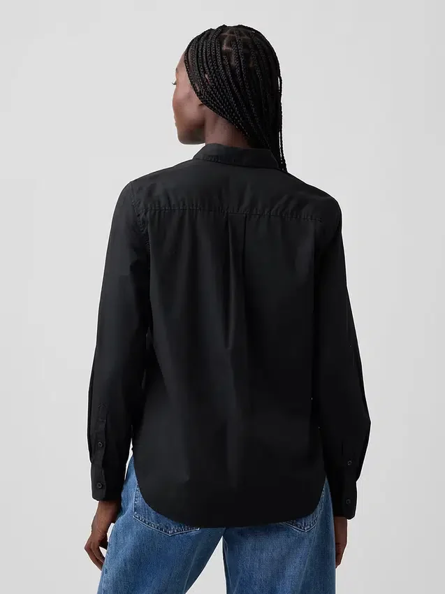Organic Cotton Poplin Classic Shirt