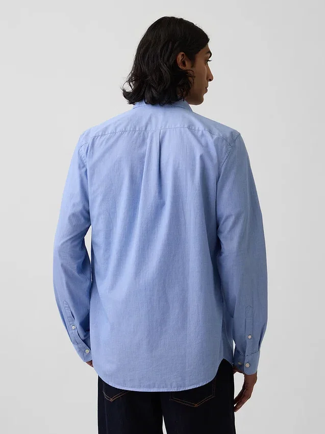 Organic Cotton Poplin Classic Shirt