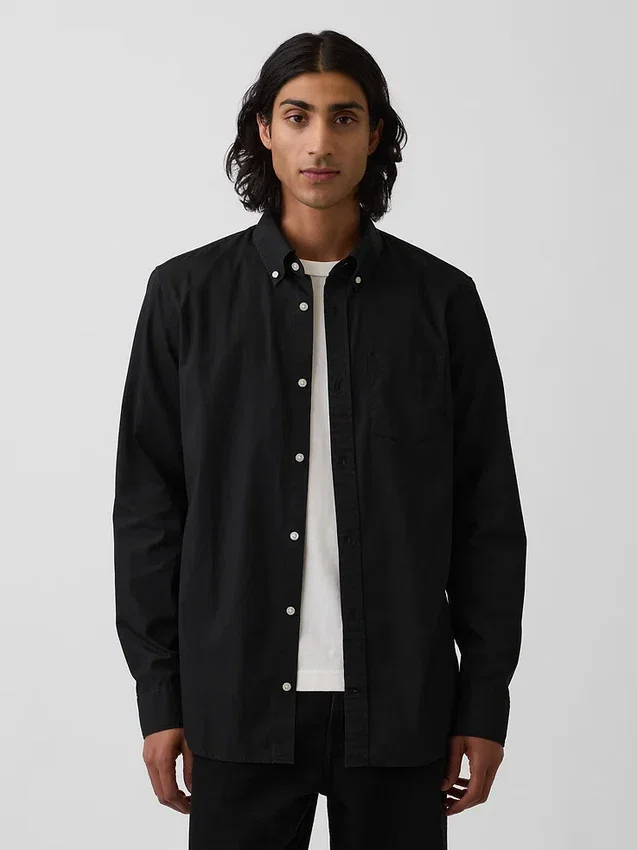 Organic Cotton Poplin Classic Shirt