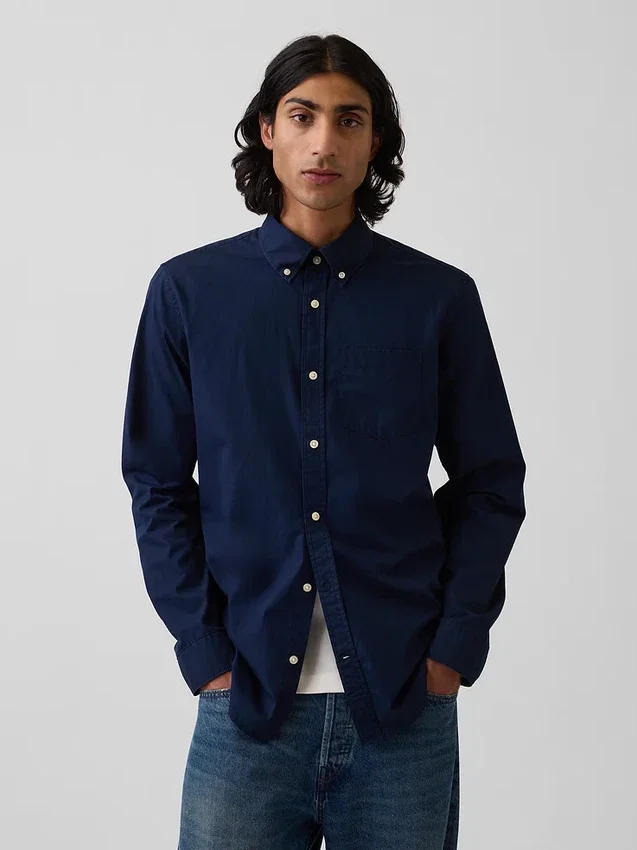 Organic Cotton Poplin Classic Shirt