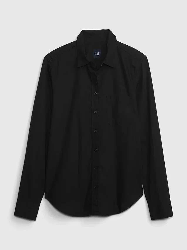 Organic Cotton Poplin Classic Shirt