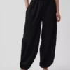 Organic Cotton Poplin Easy Baggy Joggers