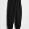 Organic Cotton Poplin Easy Baggy Joggers
