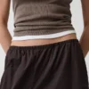 Organic Cotton Poplin Easy Baggy Joggers