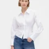 Organic Cotton Poplin Fitted Shirt