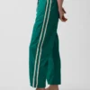 Organic Cotton Poplin Relaxed Easy Stripe Pants
