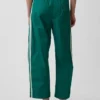 Organic Cotton Poplin Relaxed Easy Stripe Pants