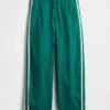 Organic Cotton Poplin Relaxed Easy Stripe Pants
