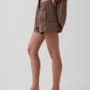 Organic Cotton Poplin Stripe Boxer Shorts