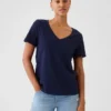 Organic Cotton Vintagesoft V-Neck T-Shirt