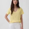 Organic Cotton Vintagesoft V-Neck T-Shirt