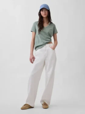 Organic Cotton Vintagesoft V-Neck T-Shirt