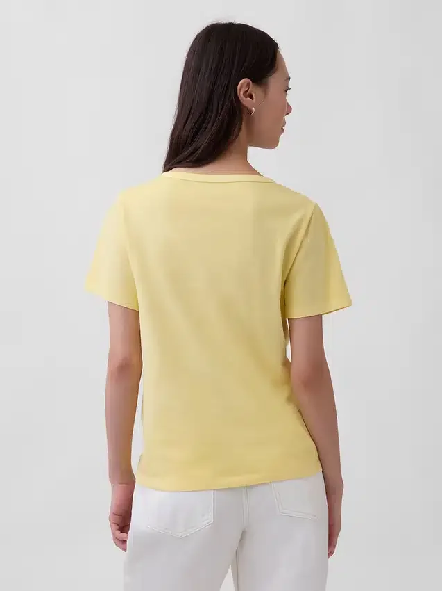 Organic Cotton Vintagesoft V-Neck T-Shirt