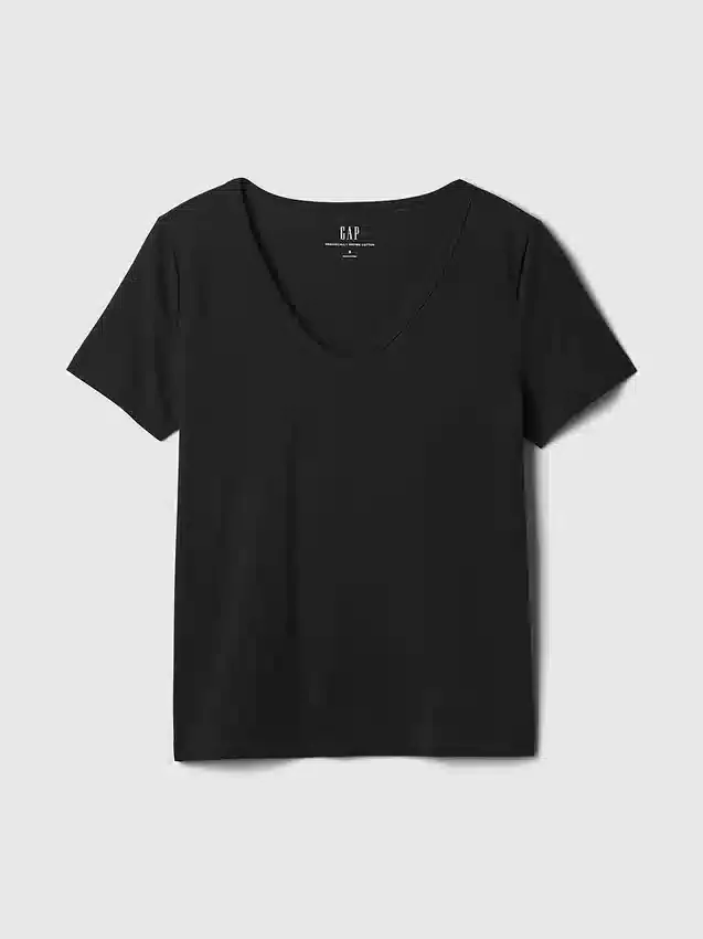 Organic Cotton Vintagesoft V-Neck T-Shirt