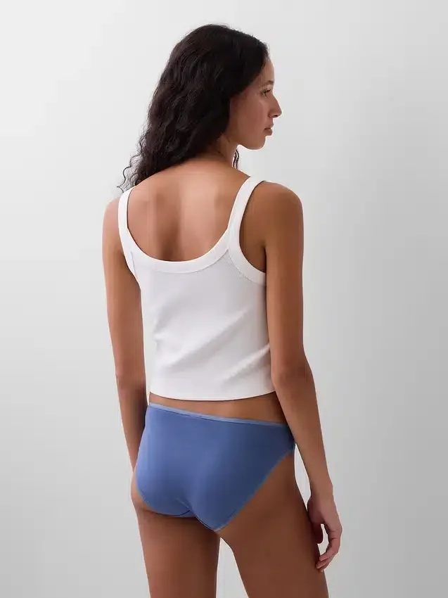 Organic Stretch Cotton Bikini (3-Pack)