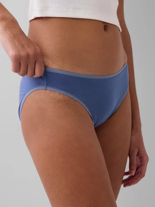 Organic Stretch Cotton Bikini (3-Pack)