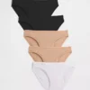 Organic Stretch Cotton Bikini (5-Pack)