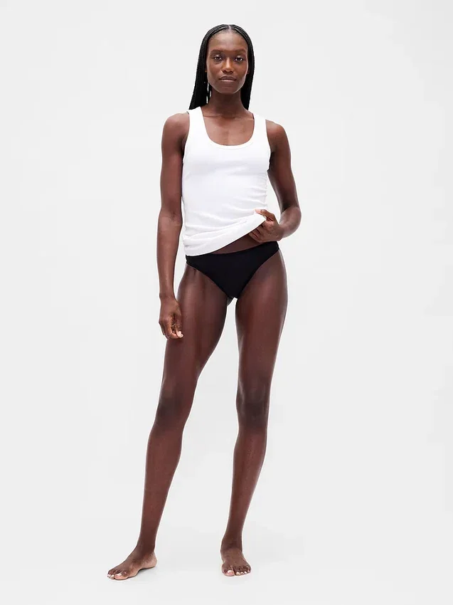 Organic Stretch Cotton Cheeky