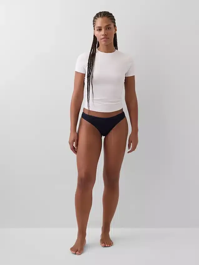 Organic Stretch Cotton Cheeky
