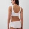 Organic Stretch Cotton Gap Logo Bralette