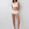 Organic Stretch Cotton Gap Logo Bralette