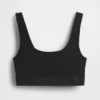 Organic Stretch Cotton Gap Logo Bralette