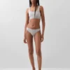Organic Stretch Cotton Gap Logo Bralette