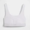 Organic Stretch Cotton Gap Logo Bralette