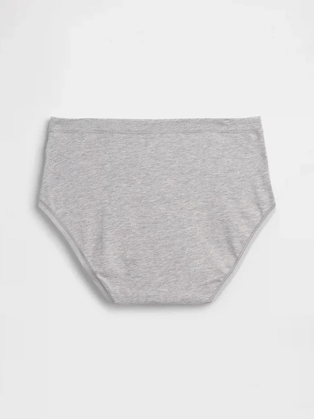 Organic Stretch Cotton High Rise Bikini