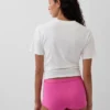 Organic Stretch Cotton High Rise Shorty