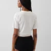 Organic Stretch Cotton High Rise Shorty