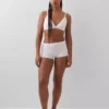 Organic Stretch Cotton High Rise Shorty