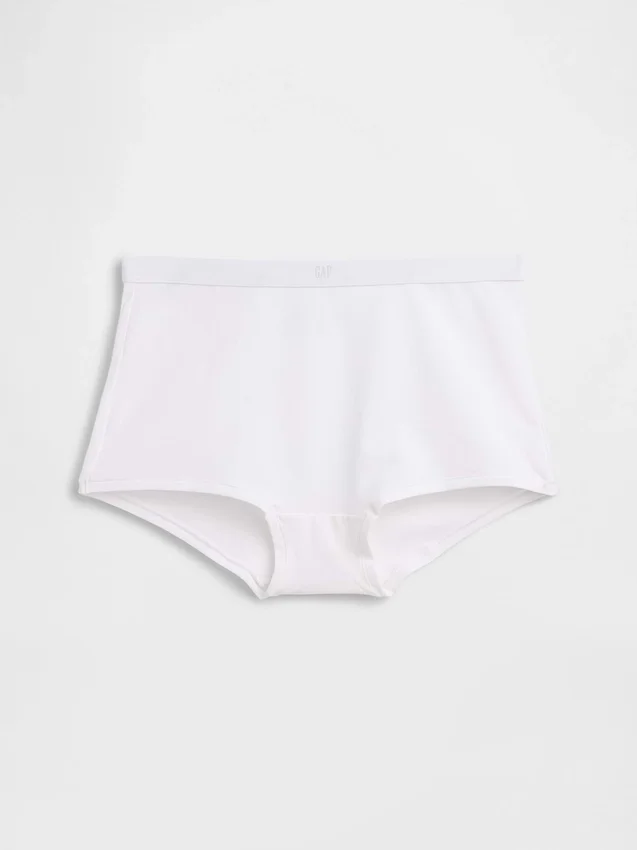 Organic Stretch Cotton High Rise Shorty