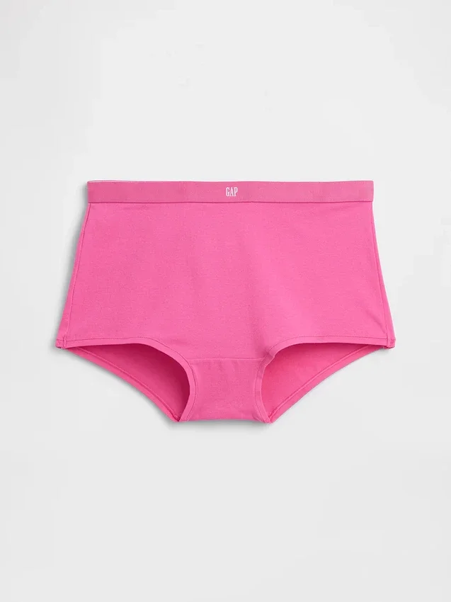 Organic Stretch Cotton High Rise Shorty